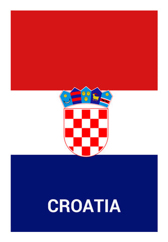 Croatia | #Footballfan Wall Art