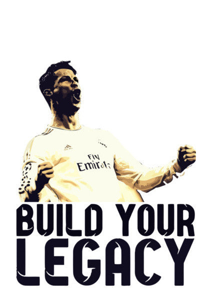 Cristiano Ronaldo - Build Your Legacy Art PosterGully Specials