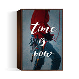 Time Is Now | Motto Wall Art