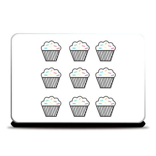 Hey there cupcake Laptop Skins