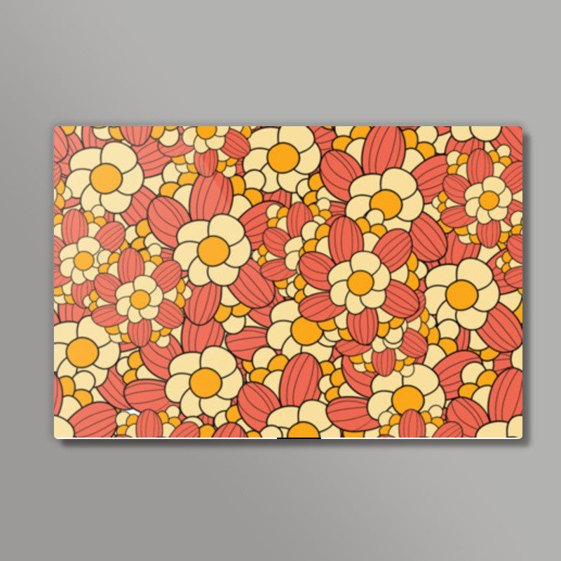 Flowers Pattern Wall Art