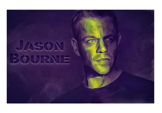 PosterGully Specials, Jason Bourne Wall Art