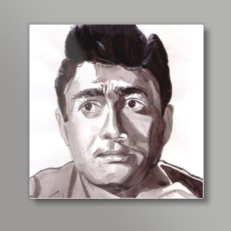 Dev Anand was a dreamer Square Art Prints