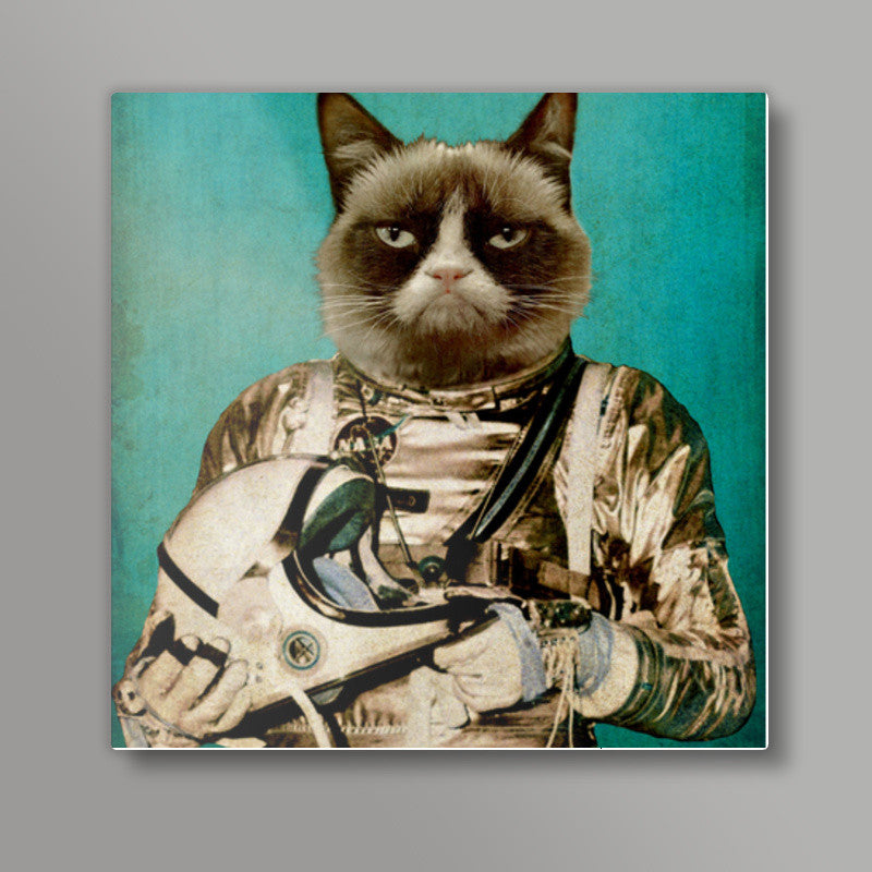 I need some space Square Art Prints