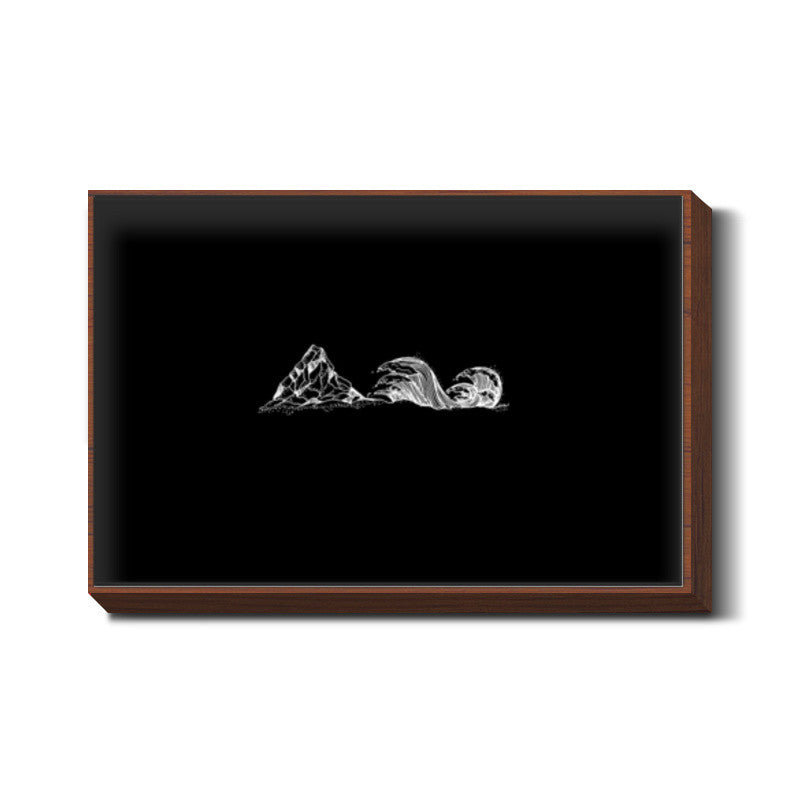 Ice-waves Wall Art