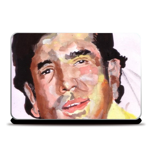 Bollywodo superstar Rajesh Khanna acted in several thought-provoking movies Laptop Skins