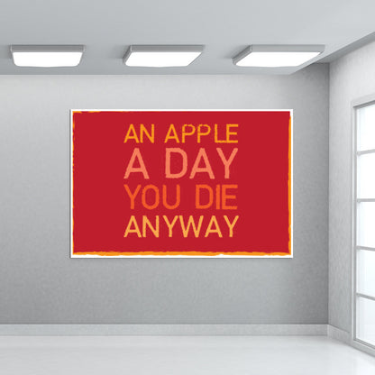 An Apple A Day ! Wall Art