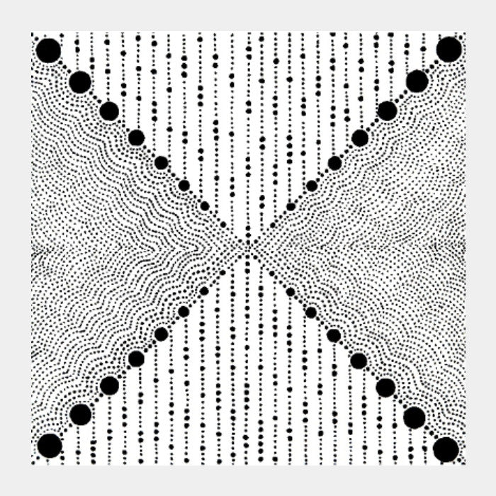 Square Art Prints, Line Art Square Art