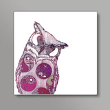 owl i want  Square Art Prints