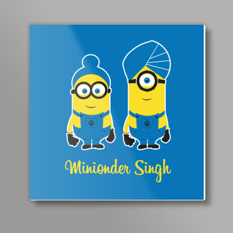 Minionder Singh Square Art Prints