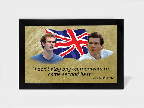 Framed Art, Andy Murray Quote | Framed Art, - PosterGully