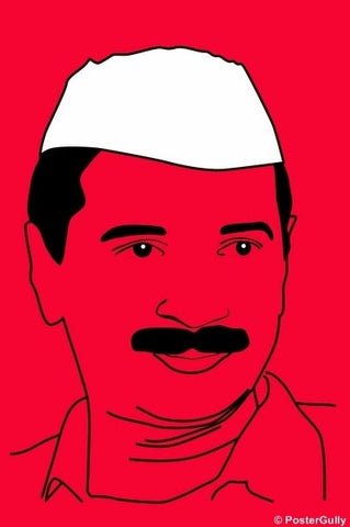 Wall Art, Arvind Kejriwal- Aam Admi Party- AAP, - PosterGully