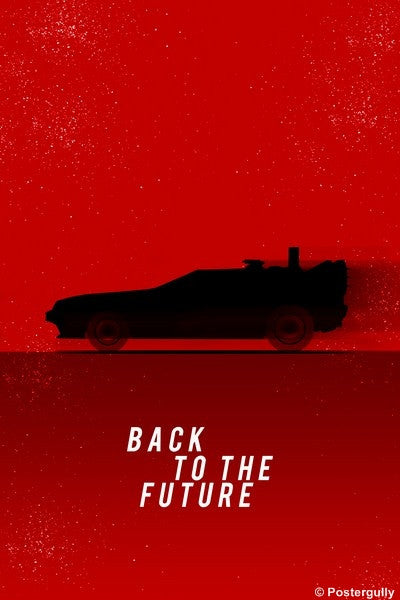 Wall Art, Back To The Future Minimal, - PosterGully
