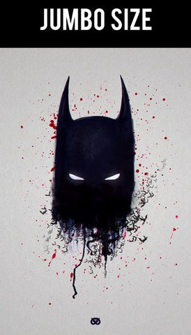 Jumbo Poster, Batman Artwork Minimal Design | Jumbo Poster, - PosterGully
