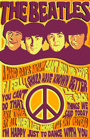 PosterGully Specials, Beatles Sunshine Quotes, - PosterGully