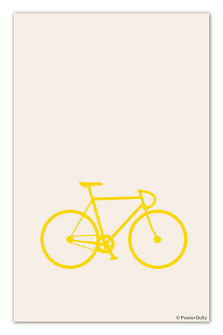 Wall Art, Bicycle Minimal Art, - PosterGully