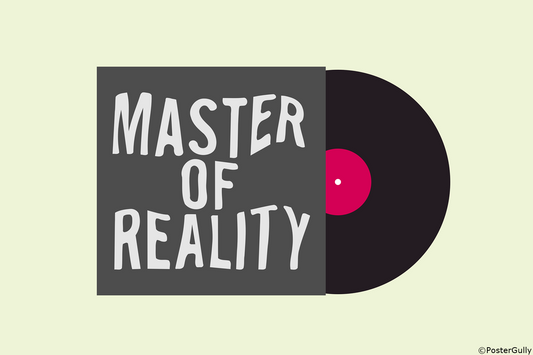 Wall Art, Black Sabbath Master Of Reality | Album Cover, - PosterGully