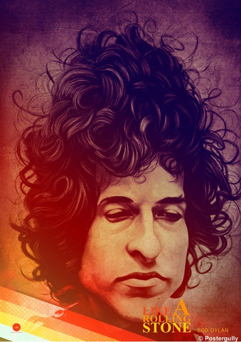 Wall Art, Bob Dylan | Like A Rolling Stone Artwork, - PosterGully