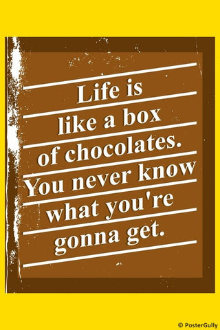 Wall Art, Box of Chocolates Forrest Gump, - PosterGully