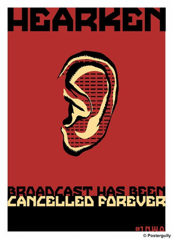 Wall Art, Broadcast Has Been Cancelled, - PosterGully