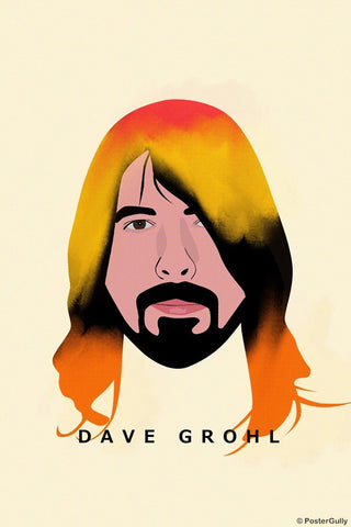 Wall Art, Dave Grohl | Foo Fighters | Nirvana, - PosterGully