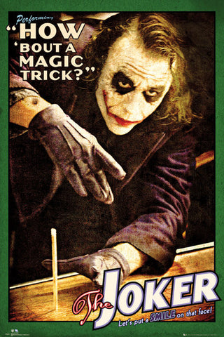 Maxi Poster, Joker Magic Trick Poster, - PosterGully