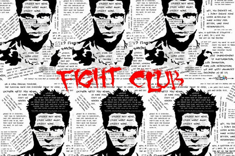 Wall Art, Fight Club Tyler, - PosterGully