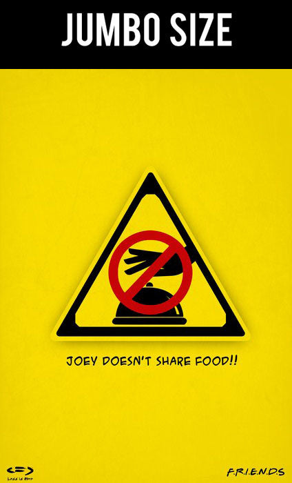 Jumbo Poster, Friends | Joey | Jumbo Poster, - PosterGully