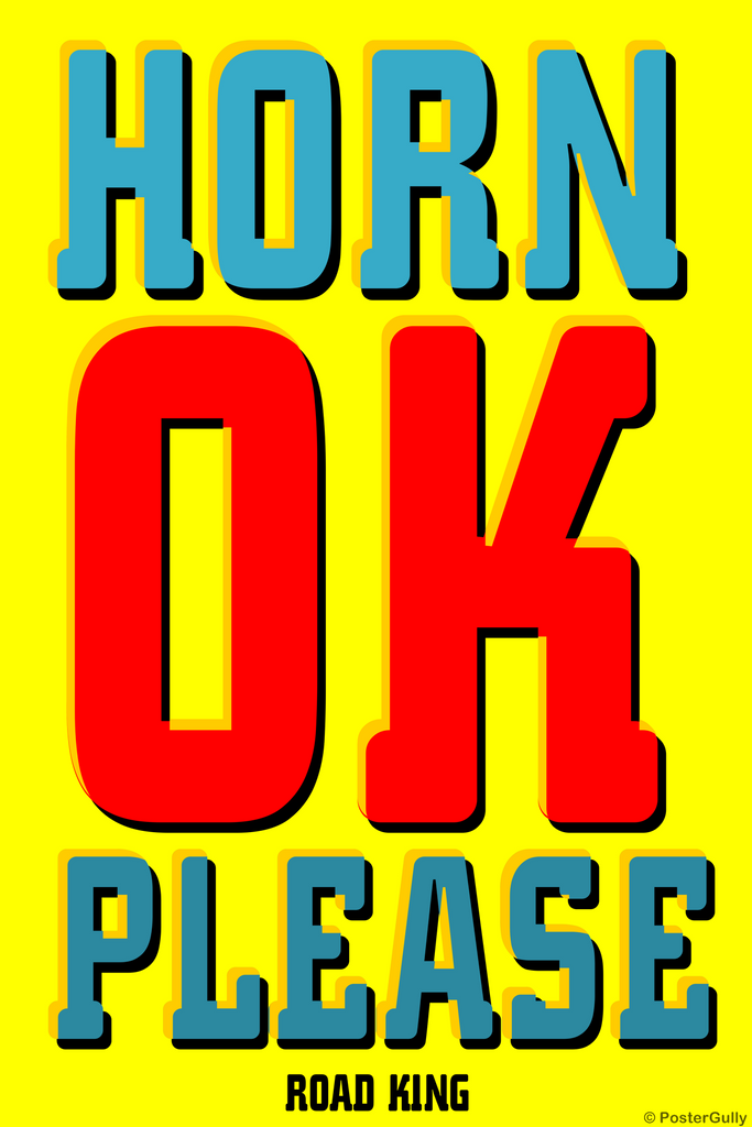 horn-ok-please-popart-buy-high-quality-posters-and-framed-posters