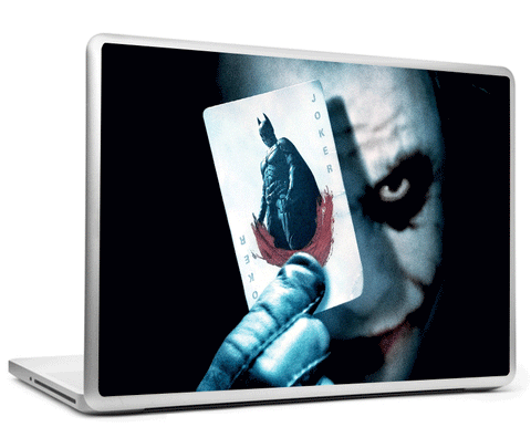 Laptop Skins, The Joker Card Laptop Skin, - PosterGully