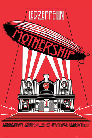 Maxi Poster, Led Zeppelin Mothership Maxi, - PosterGully