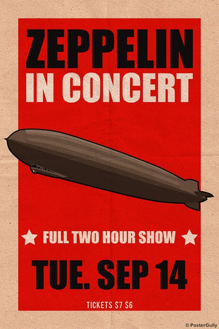 Wall Art, Led Zeppelin | In Concert, - PosterGully