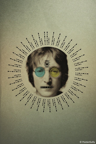 Wall Art, Lennon Third Eye, - PosterGully