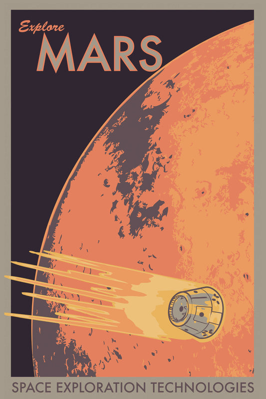 Explore Mars | PosterGully Specials