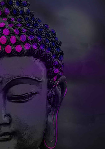 INNER FLAME | THE MIND IS EVERYTHING. WHAT YOU THINK YOU BECOME. | BUDDHA WALL ART | V2