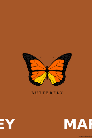 Wall Art, Mariah Carey Butterfly, - PosterGully