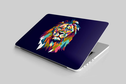 Pop Art Lion Artwork Laptop Skin