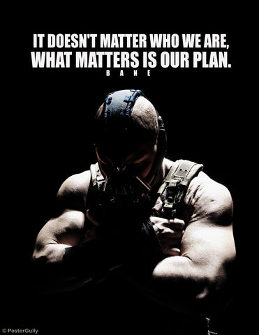 PosterGully Specials, Our Plan | Bane Poster, - PosterGully