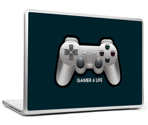 Laptop Skins, Gamer 4 Life Laptop Skin, - PosterGully