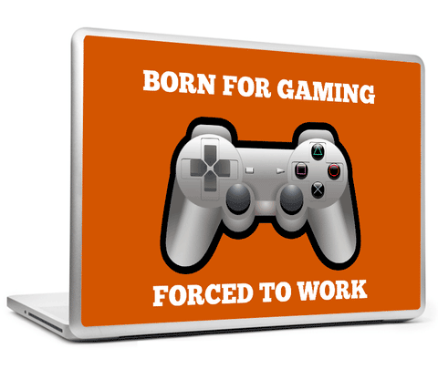 Laptop Skins, Born For Gaming Laptop Skin, - PosterGully