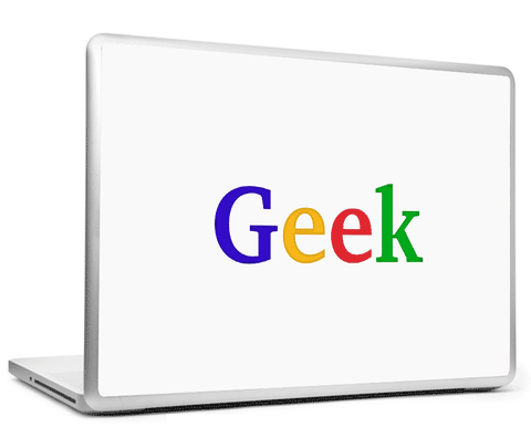 Laptop Skins, Google Geek Laptop Skin, - PosterGully