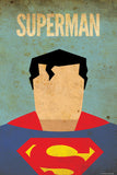 Brand New Designs, Superman Minimal|  Artist: Abhishek Aggarwal, - PosterGully - 2