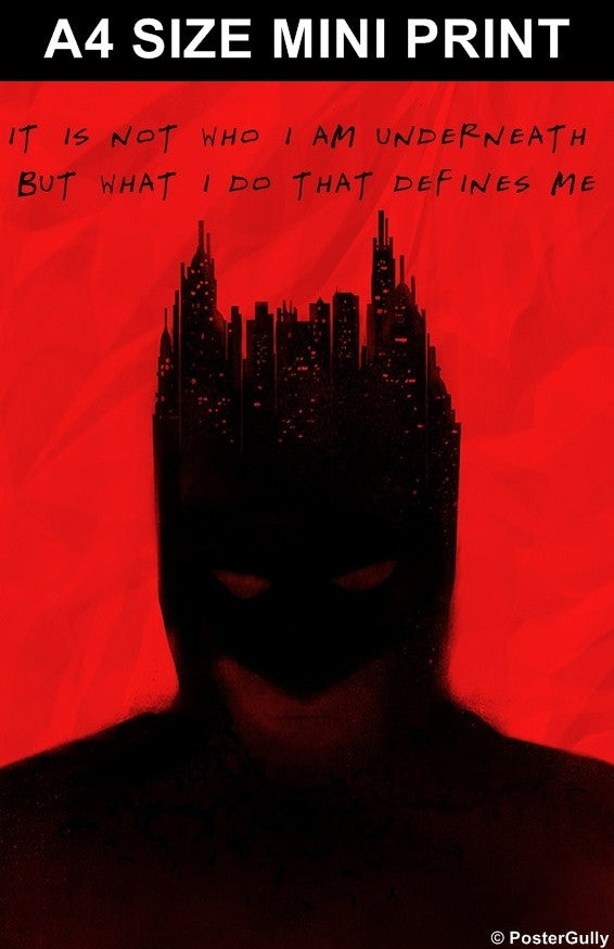 Mini Prints, The Dark Knight | Defines Me | Mini Print, - PosterGully
