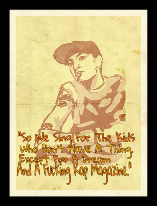 Brand New Designs, Eminem Sing For The Moment Artwork