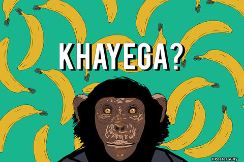 Wall Art, Khayega Humour, - PosterGully - 1
