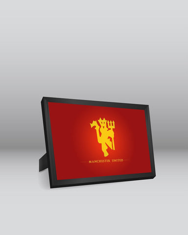 Framed Art, Manchester United Logo Framed Art Print, - PosterGully - 1