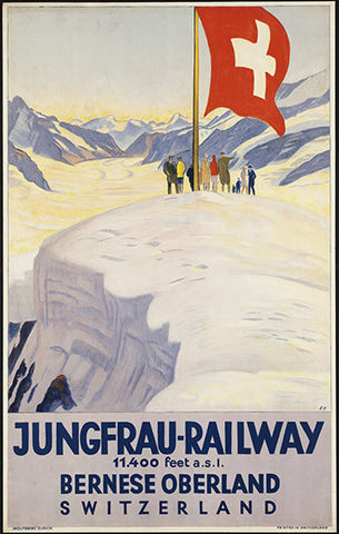 Wall Art, Jungfrau Railway, - PosterGully