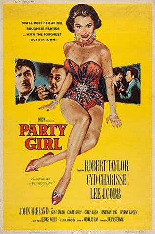 Wall Art, Party Girl | Retro Movie Poster, - PosterGully - 1
