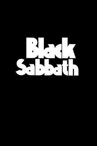 Brand New Designs, Black Sabbath B&W Poster Artwork