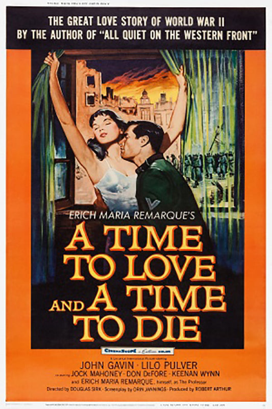 Wall Art, A Time To Love and A Time To Die | Retro Movie Poster, - PosterGully - 1